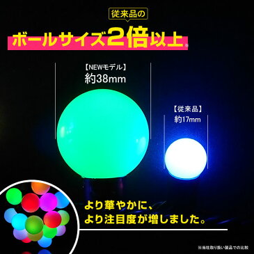 イルミネーション 屋外用 ストレート カラーボール 20球 5m レインボー LED 防水 防雨 クリスマス ストリング 電飾 ライト 飾り付け 装飾 ツリー 庭 ガーデン 樹木 植木 玄関 エントランス 窓 フェンス ハロウィン 業務用 結婚式 かわいい