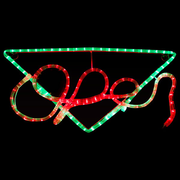 イルミネーション 屋外用 モチーフライト open 26×60cm カラフル LED 防水 防雨 クリスマス オープン 電飾 ライト 飾り付け 装飾 文字 庭 ガーデン 玄関 エントランス 窓 壁面 フェンス 業務用 結婚式