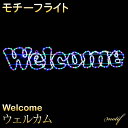 イルミネーション 屋外用 モチーフライト welcome 25×120cm レインボー LED 防水 防雨 クリスマス ウエルカム 電飾 ライト 飾り付け 装飾 文字 庭 ガーデン 玄関 エントランス 窓 壁面 フェンス 業務用 結婚式 おしゃれ