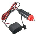 12V 車用 ELワイヤーインバーター コントローラー アダプター ELファイバー シガーソケット カーチャージャー コネクタ コンセント(2)