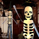 ハロウィン 飾り 光る 吊り下げ 旗 ドクロ 骸骨 スカル お化け スケルトン 旗 のぼり旗 電飾 ハロウィン装飾 恐怖 お化け屋敷