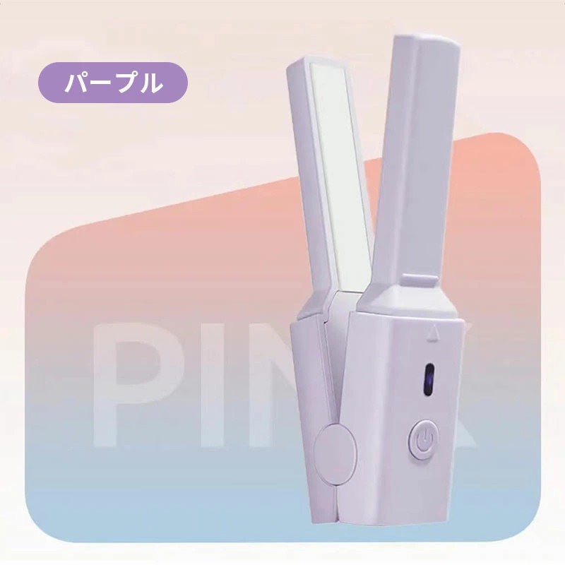 ヘアアイロン コードレスヘアアイロン 小型 ミニヘアアイロン ストレート カール ...
