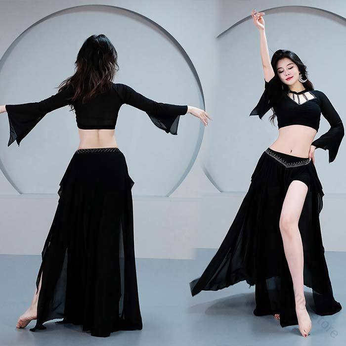 「競技着 ベリーーダンス セクシー衣装 ステージ衣装 キラキスポーツ アウトドア 体操 衣装セット ベリーダンス ダンス