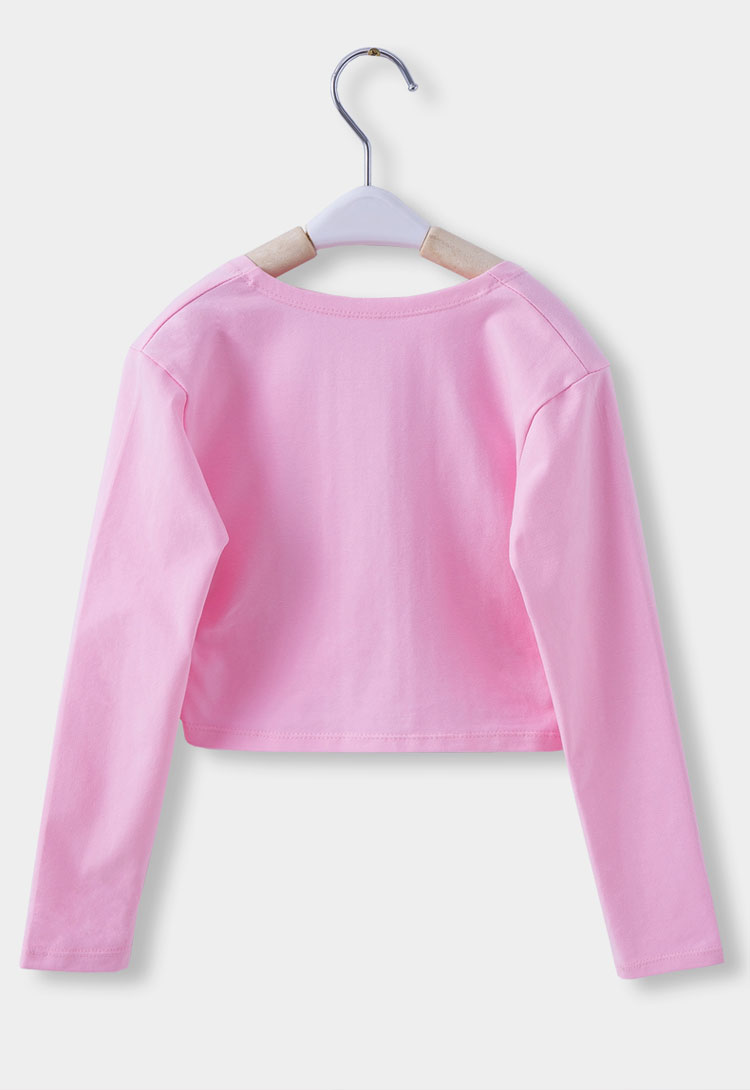 子供 バレエ カシュクール 長袖 コットン カーディガン ボレロ キッズ バレエ用品 ...