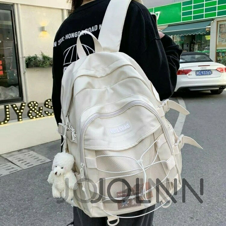 通学リュック 高校生 バックパック 撥水 男女兼用バックパック 韓国風 大容量