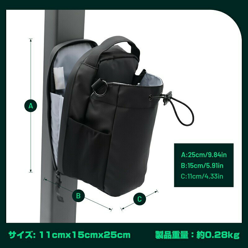 ウォーターボトルバッグジムバッグボトルポーチワークアウトバッグ旅行ジムスポー...