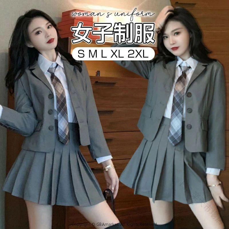 商品名スーツセット注意事項小学校卒業式 服 女子 卒業式 卒業式 キッズ スーツ カジュアルセットアップ カジュアルスカートセット 続々入荷中 ジャケットのみ シャツ+ネクタイ+スカート 4点セット S M L XL 2XL