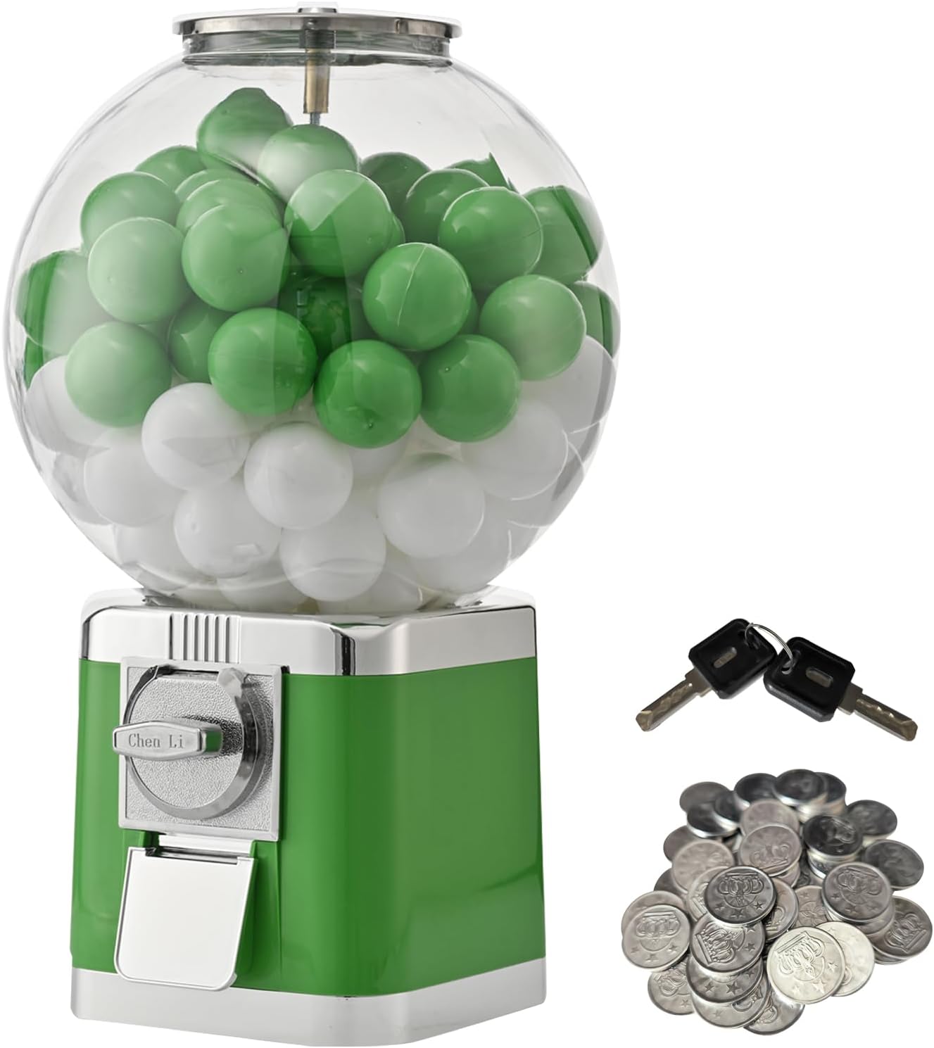 ガチャガチャ - ガチャガチャ 本体 業務用 自宅用 空カプセル100個 わくわくガチャ 付き メダル100枚