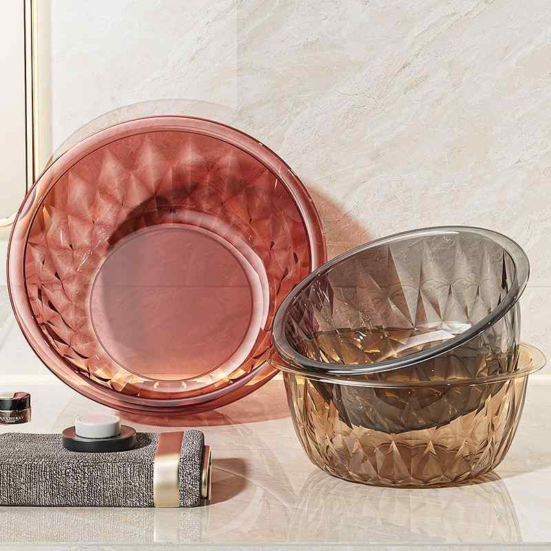 たらい ベビー 赤ちゃん 大型 厚手 プラスチック製 多機能 家庭用 足洗い フットバス 洗濯 ランドリー ..