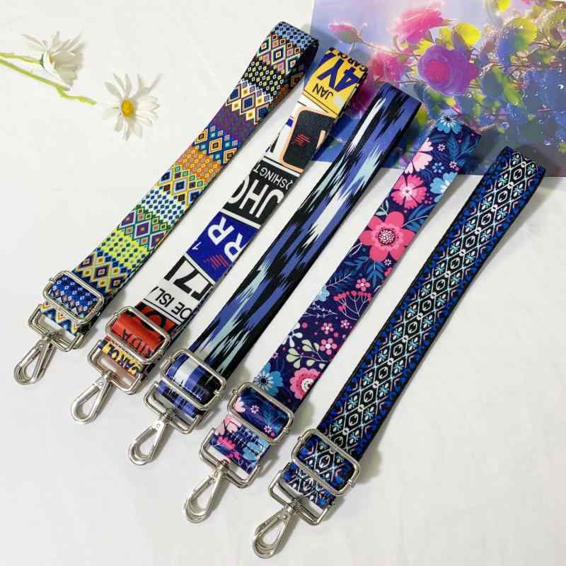 バッグ ストラップ レディース 女性用 斜めがけ 肩掛け 鞄 ベルト 交換用 リメイク ポリエステル製 民..