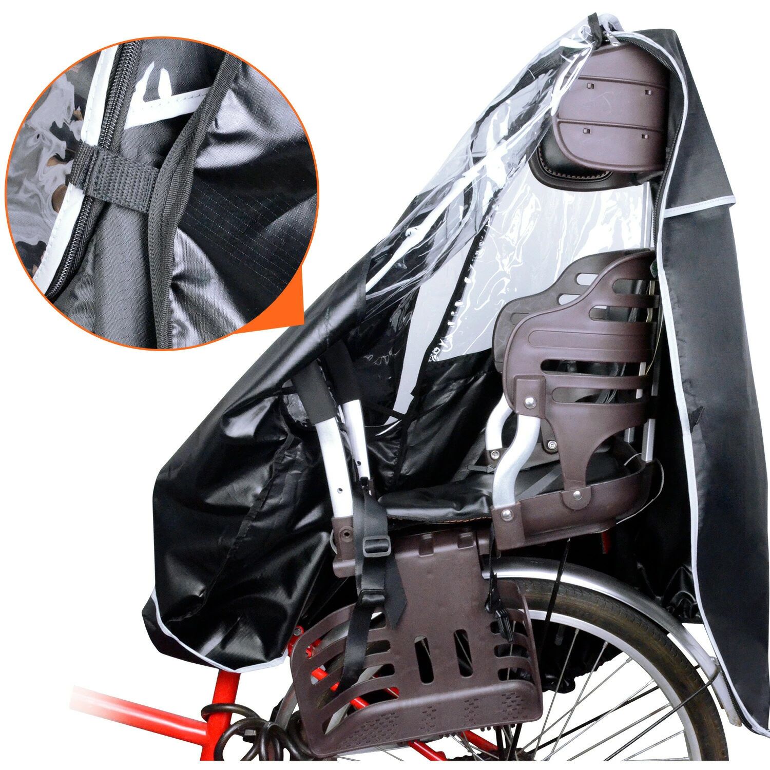 自転車 レインカバー チャイルドシート 後 子供乗せ 後ろ乗せ用 リアシート 防寒 おしゃれな おすすめ 雨カバー シート 耐久性アップ 通学 雨よけ子供 乗り降り簡単 広々空間