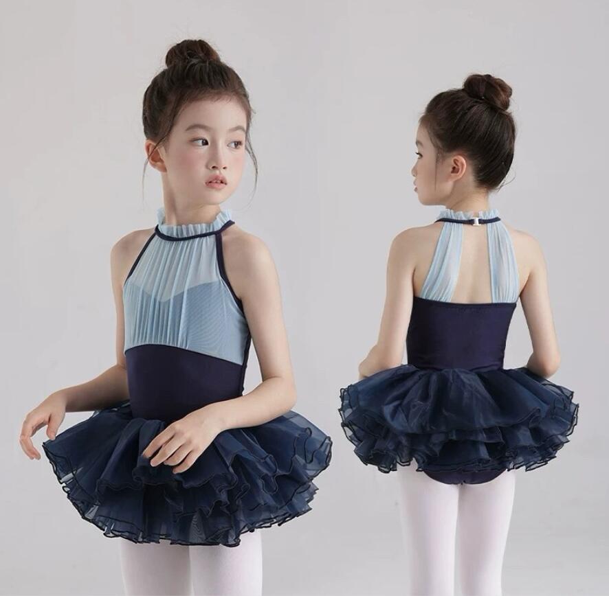 樂天商城 - バレエ レオタード 子供 キッズ ジュニア スカート付き ハイネック バレエレオタード 人気 子供用 子供サイズ ダンス 体操 発表会 練習女児 可愛い バレエ衣装 バレリーナ