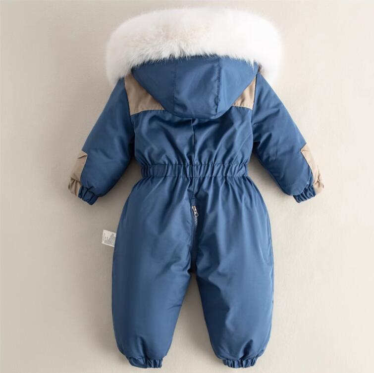 子供スノーウェア オールインワン 厚手 ボードウェア 防寒服 スキーウェア キッズ こども用スキーウェア 防水 暖かい スノーボードウェア 男の子 女の子 スキ スノボー 連体服 スノボ 2