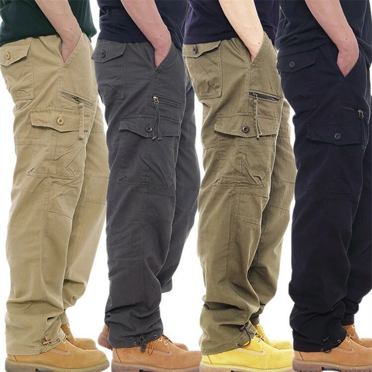樂天商城 - カーゴパンツ メンズ ワークパンツ ロングパンツ ストレッチ ズボン パンツ 春 秋 夏 夏服 チノパン ポケット付き ファッション オシャレ 無 ポケット多い お兄系 ストレッチパンツ