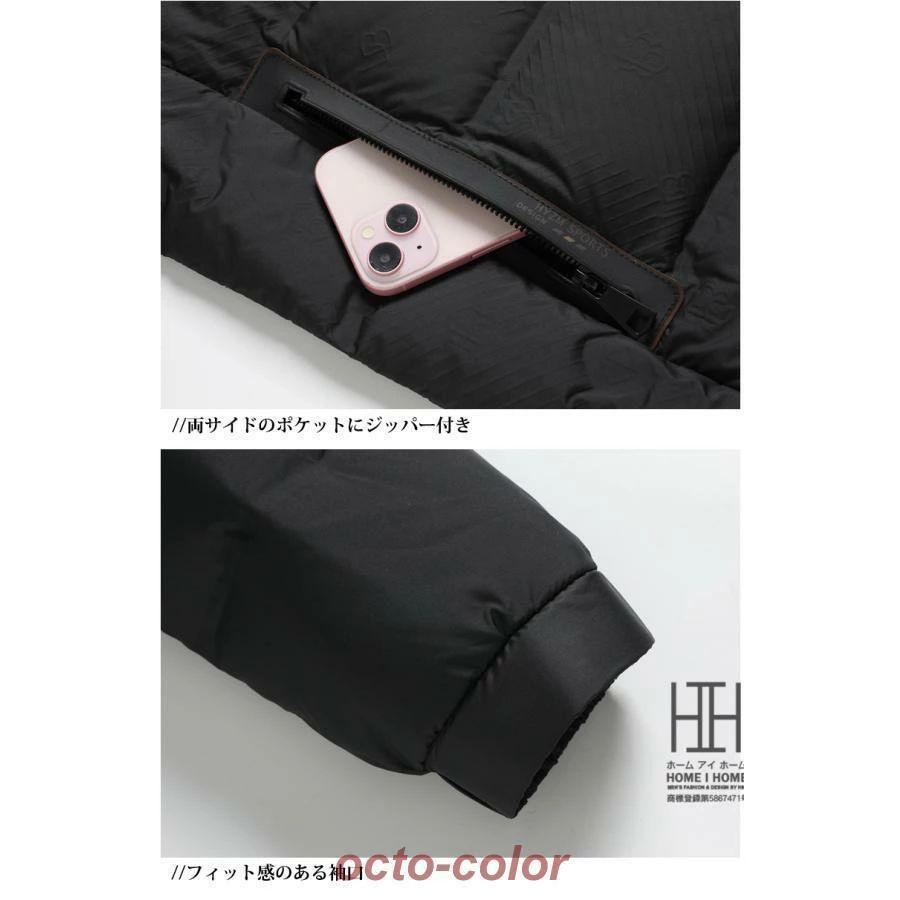 ダウンジャケット メンズ ダウン90％ おしゃれ 防寒 立ち襟 防風 軽量 暖かい ダウンコート 防寒アウター アウトドア キャンプ 真冬 極寒 防寒ジャケット 3