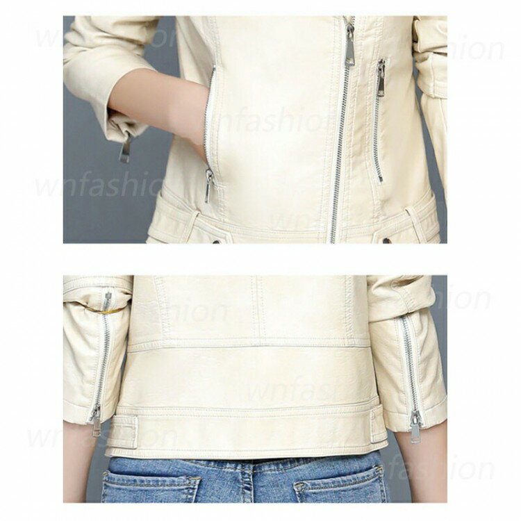 革ジャン レディース おしゃれ PU テーラードジャケット ショート丈 バイク ライダース レザージャケット 女性着 20代 30代 40代 春服 秋服 細身 通勤 アウター 大きいサイズ X L M