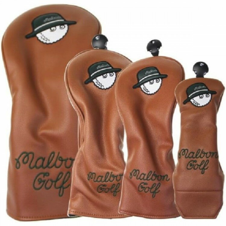 ゴルフ ヘッドカバー 、クラブ4点セット、ゴ、ヘッド、ゴルフ、ドライバー、ウッド、ユーティリティ用..