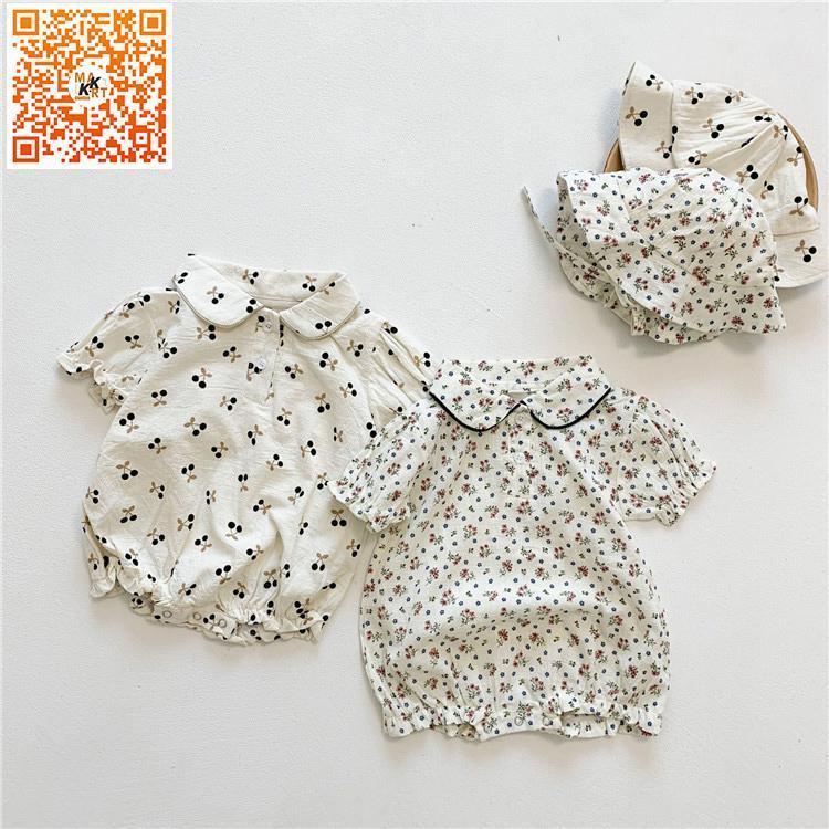 半袖 ロンパース 防寒着 つなぎ 春夏　新生児 幼児 カバーオール 女の子 ジャンプスーツ　ベビー服 赤ちゃん 百日祝い 出産祝い