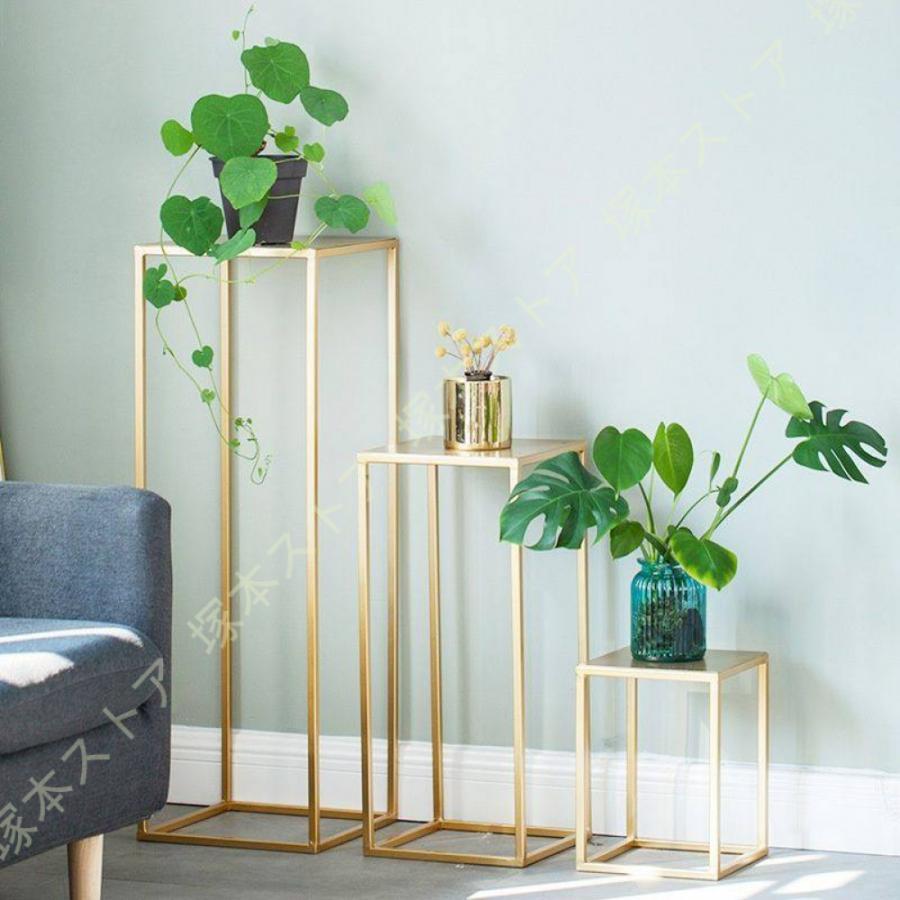 ポットスタンドディスプレイ フラワースタンド 鉢スタンド 花台 飾り棚 プランタースタンド フラワーラ..