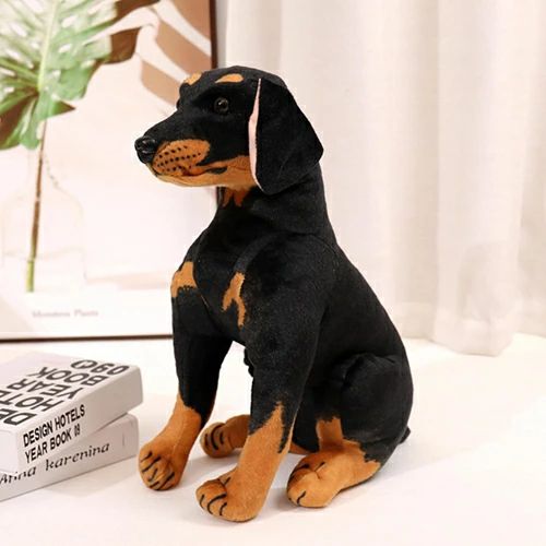 樂天商城 - 黒犬 縫い包み リアル 昼寝まくら キャラクター ロワイヤル 抱き枕 ふわふわ もちもち 柔らか おもちゃ 子供部屋 ストレス解消 洗える カップル キッズ 友達 ギフト 店飾り インテリア バースデ