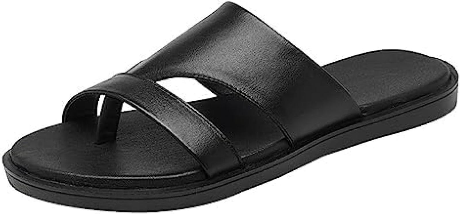 革サンダル ビーチサンダル メンズ オフィスサンダル 夏 トングサンダル コンフォート 吸汗 涼しい 軽量 通気 日常着用 職場用 カジュアル ギフト 事務 彼氏 父へ ファッションサンダル スリッパ