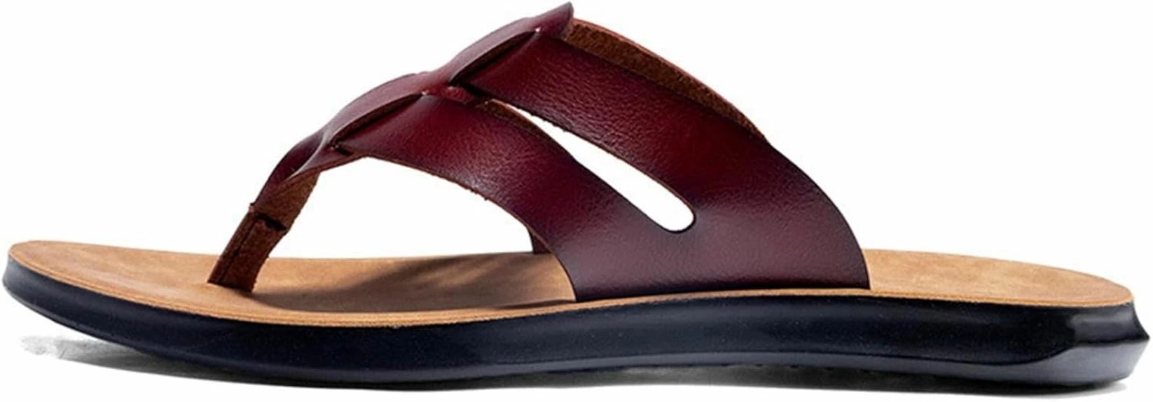 スリッパ メンズ トングサンダル コンフォート 革 つっかけ ビーチサンダル 軽量 島ぞうり アウトドア 防滑 ルームシューズ 通気 撥水 カジュアルスリッパ 大きいサイズ オシャレ 夏