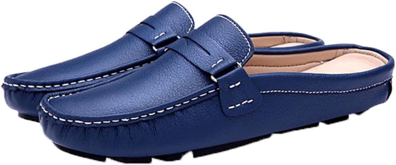 サンダル メンズ 革 スリッポン おしゃれ ローファー ビジネス カジュアル ドライビングシューズ オフィスサンダル 事務所用 紳士靴 カジュアルシューズ 手作り ミュール 職場用 スリッパ デッキシ