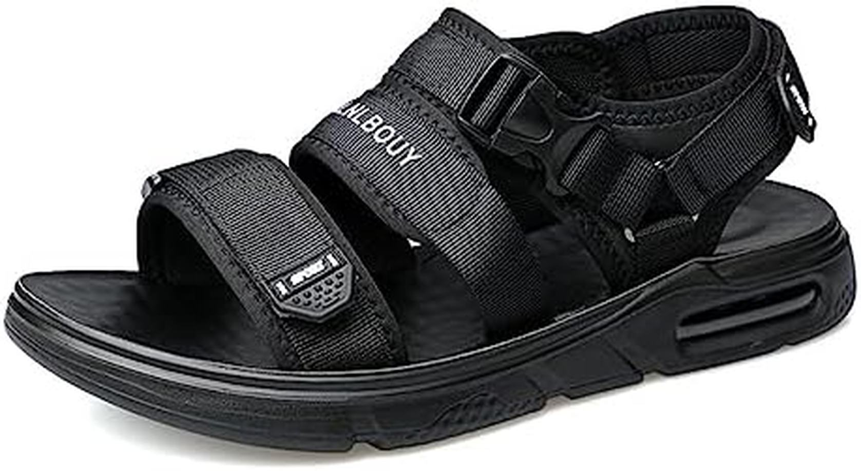 サンダル スポーツサンダル 厚底 おしゃれ メンズ 夏用 ビーチ カジュアル 歩きやすい アウトドア コンフォート サマーサンダル ストラップ スポサンさんだる 通気 職場 運転 通勤 黒
