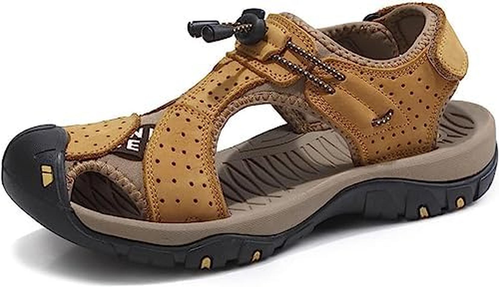 サンダル メンズ スポーツサンダル メンズ 夏サンダル マジック式 登山サンダル 外用サンダル つま先保護 アウトドアサンダル 滑り止め 厚底 おしゃれ 水陸両用 夏用 速乾性 紳士 運転用サンダル