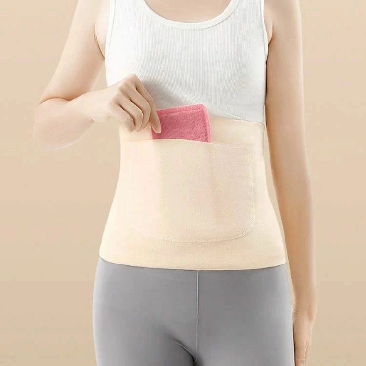 あったか 【3枚セット】腹巻き 伸 メンズ レディース 秋冬 前後ポケット付き 大き...