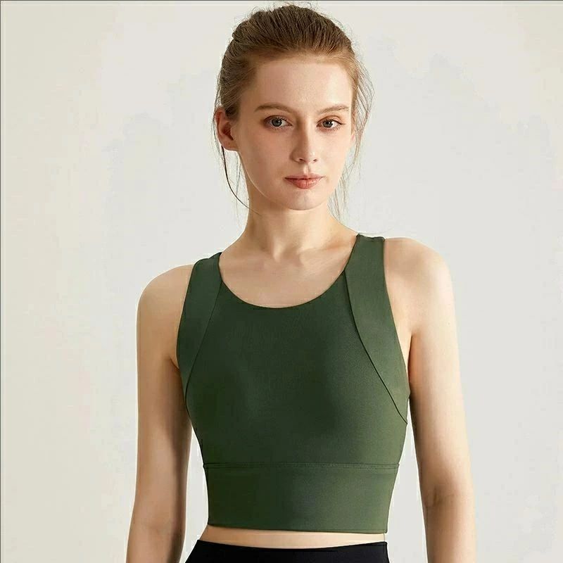 ヨガウェア トップス カップ付き スポーツブラ 揺れない レディース ヨガブラトップ カップ付きタンクトップ 吸汗速乾 通気性 かわいい