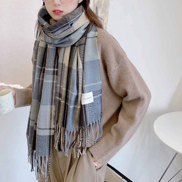 マフラー レディース ストール おしゃれ チェック柄 オシャレ クラシック 大判 レディース 暖かい 冷房対策 防寒 冷え対策 結婚式 女性 男性 ロング 秋冬 軽い シンプル 可愛い 旅行 クリスマス ギフト プレゼント 贈り物 ファッション 人気 日常