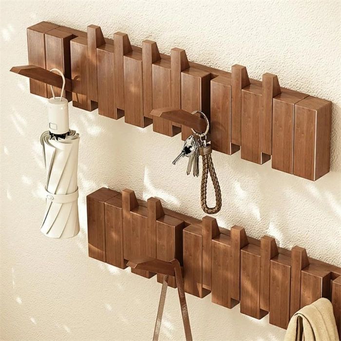 新品 ウォールハンガー 石膏ボード 壁掛けフック ウォールフック コートハンガー 賃貸 壁掛け 木製4連 6連 8連 10連 12連 玄関 北欧 スリム 壁 キッズ 壁付け 頑丈 コンパクト 収納 木 洋服 おしゃれ 壁掛けハンガー ハンガー 壁掛け式 おしやれ 衣類収納 賃貸OK