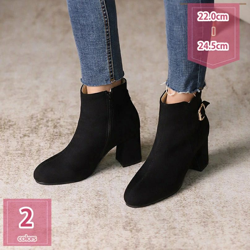 777円OFFクーポン ショートブーツ レディース ラウンドトゥ レディース靴 チャンキーヒール 太ヒール 袴 ブーツ 7cm ハイヒール 痛くない ブーティ おしゃれ ベルト エンジニア 歩きやすい 靴 軽量 滑り止め 卒業式 秋冬 幅広 美脚 履きやすい holosbird-goods1