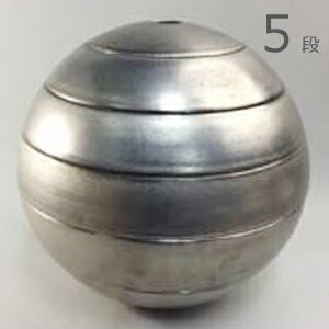 【送料無料】有田焼 李荘窯 珠型五段重 マンガン釉銀彩