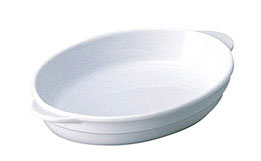 業務用食器 スーパーレンジ9吋耳付グラタン 強化セラミック ホテル レストラン カフェ