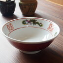 ラーメン どんぶり 反丸 φ19.5cm 赤三ツ龍6.5寸反高台 屋台のラーメンどんぶり(アウトレット込み) 【業務用】どんぶり 丼 ドンブリ 丼ぶり 麺鉢 ラ...