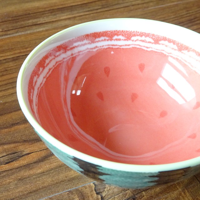 こども茶碗 すいか茶碗 ちゃわん スイカ 西瓜 子ども用 子供用 子供用食器 子供用...