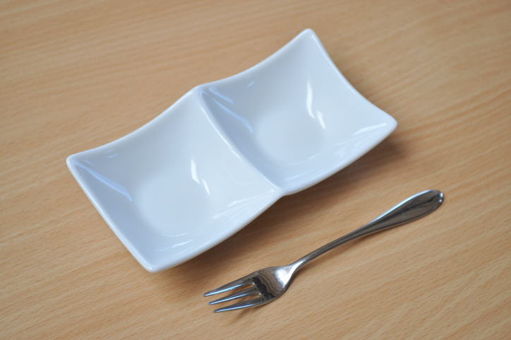 お皿 食器 おしゃれ コワケスクエア13.6cm2ピース(アウトレット込)