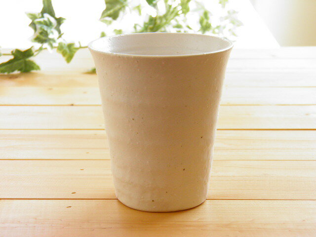 食器 おしゃれ カジュアル焼酎カップ（白）