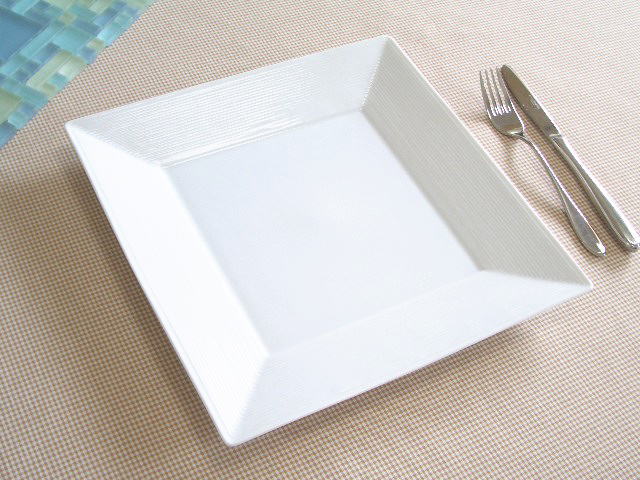 樂天商城 - お皿 食器 おしゃれ ラッフル27cmスクエアプレート