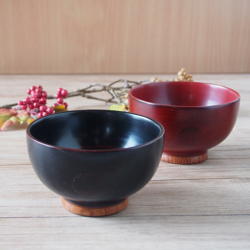 【アウトレット込み】汁椀 手ごろ椀 11.5cm 根来 曙 赤 黒 朱 おわん 和食器 汁椀 木 木目 しるわん 味..