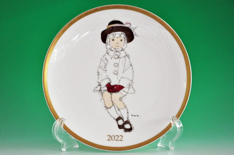 蘆 Ҥ2022䡼ץ졼ȡ21cm˸//ץ쥼/ե/£ʪ/Х󥿥/ۥ磻ȥǡ//ꥹޥ/ǰ/͵/ [MADE IN JAPAN]