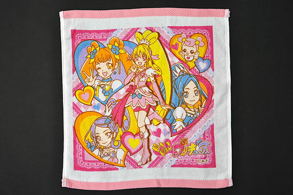 ★ファイナルSALE★【20％OFF】【メール便OK】【3枚まで！同梱OK！】ドキドキ！プリキュアハンドタオル【ラッピング不可商品】