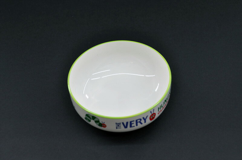 はらぺこあおむしミルキー　塗ボウル(THE VERY HUNGRY CATERPILLAR)[子供食器][電...