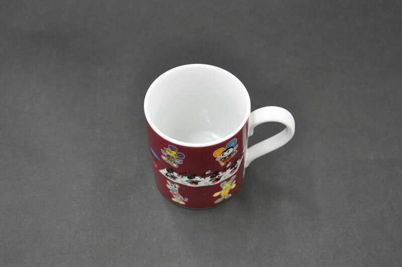 【限定品】 マグカップ (みんなのミッキー)エンジの紹介画像2
