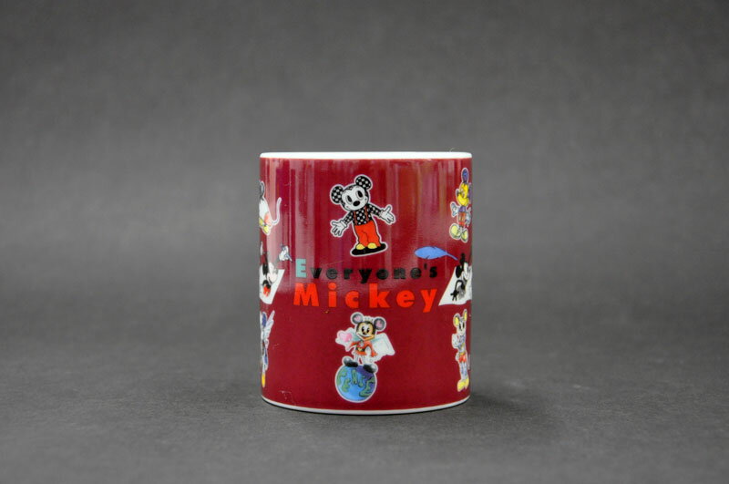 【限定品】 マグカップ (みんなのミッキー)エンジの紹介画像3