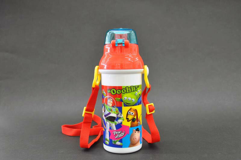 ★SALE30％OFF★トイストーリー[TOY STORY 17] 食洗機対応直飲みプラワンタッチボトル(水筒)軽量/広口/480ml/スポーツボトル/ディズニー・ピクサー入園/入学/セール/お買得/在庫限り/ランチ/お弁当/子供/こども/安全/【日本製】