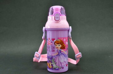 ★SALE★【10％OFF】[Sofia the First (ちいさなプリンセス ソフィア)][ソフィア] 直飲みプラワンタッチボトル(水筒)【食洗機対応】【食器洗い乾燥機OK】Disney(ディズニー)[ソフィア17]【メール便不可×】