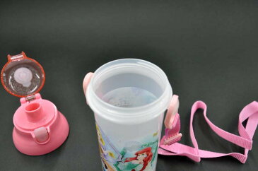 ★SALE★【10％OFF】[Disney Princess (ディズニープリンセス)][プリンセス] 直飲みプラワンタッチボトル(水筒)【食洗機対応】【食器洗い乾燥機OK】Disney(ディズニー) [Princess17]【メール便不可×】